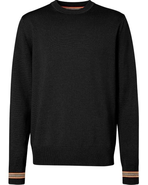 burberry mens icon sweater|burberry jumpers for men.